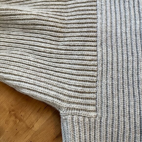 Misha and Puff XS Highland Wool Fisherman Cardigan - Picture 3 of 6